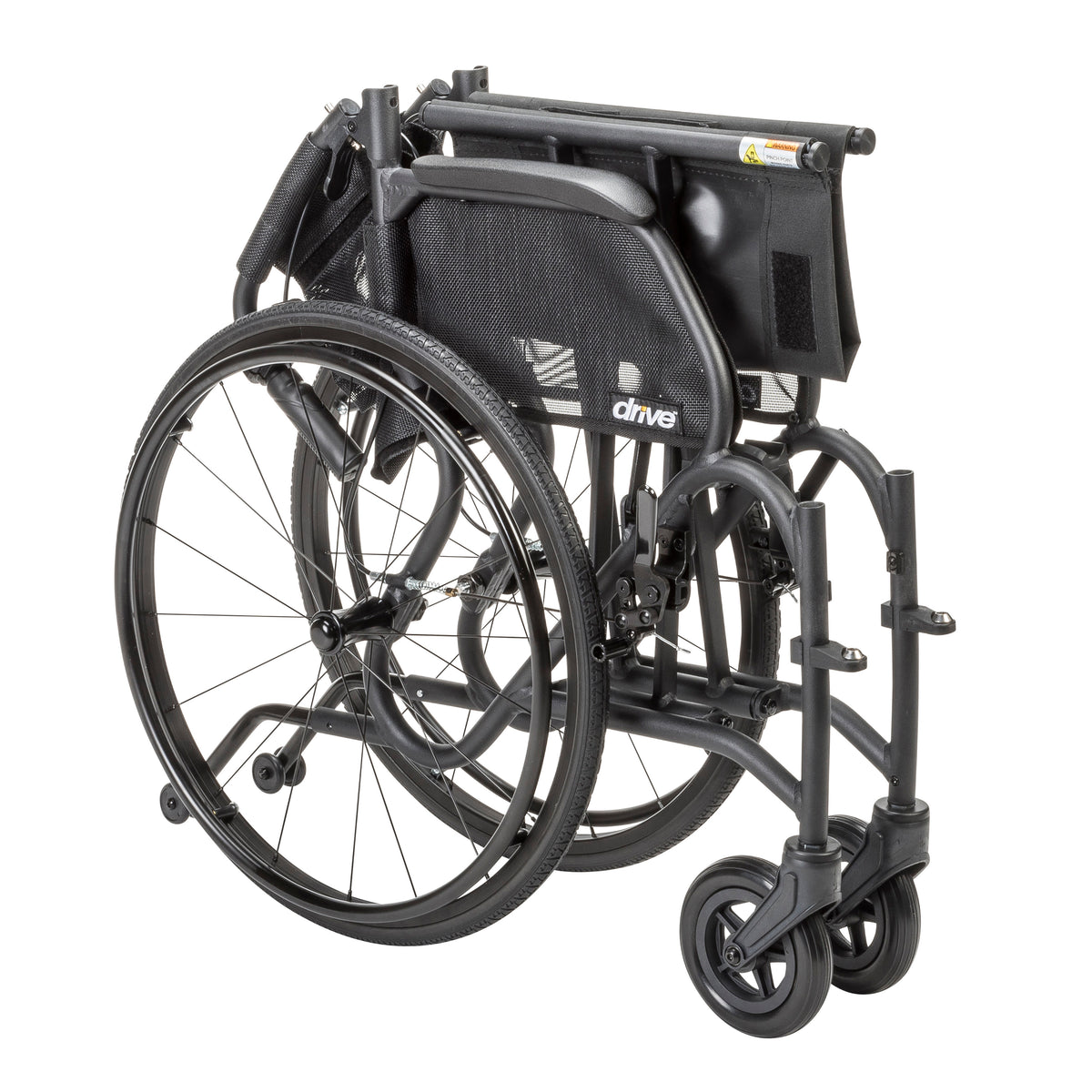 AeroFly™ Ultra-Lite Wheelchair, Matte Black, 18" — AF18FDABK-SF