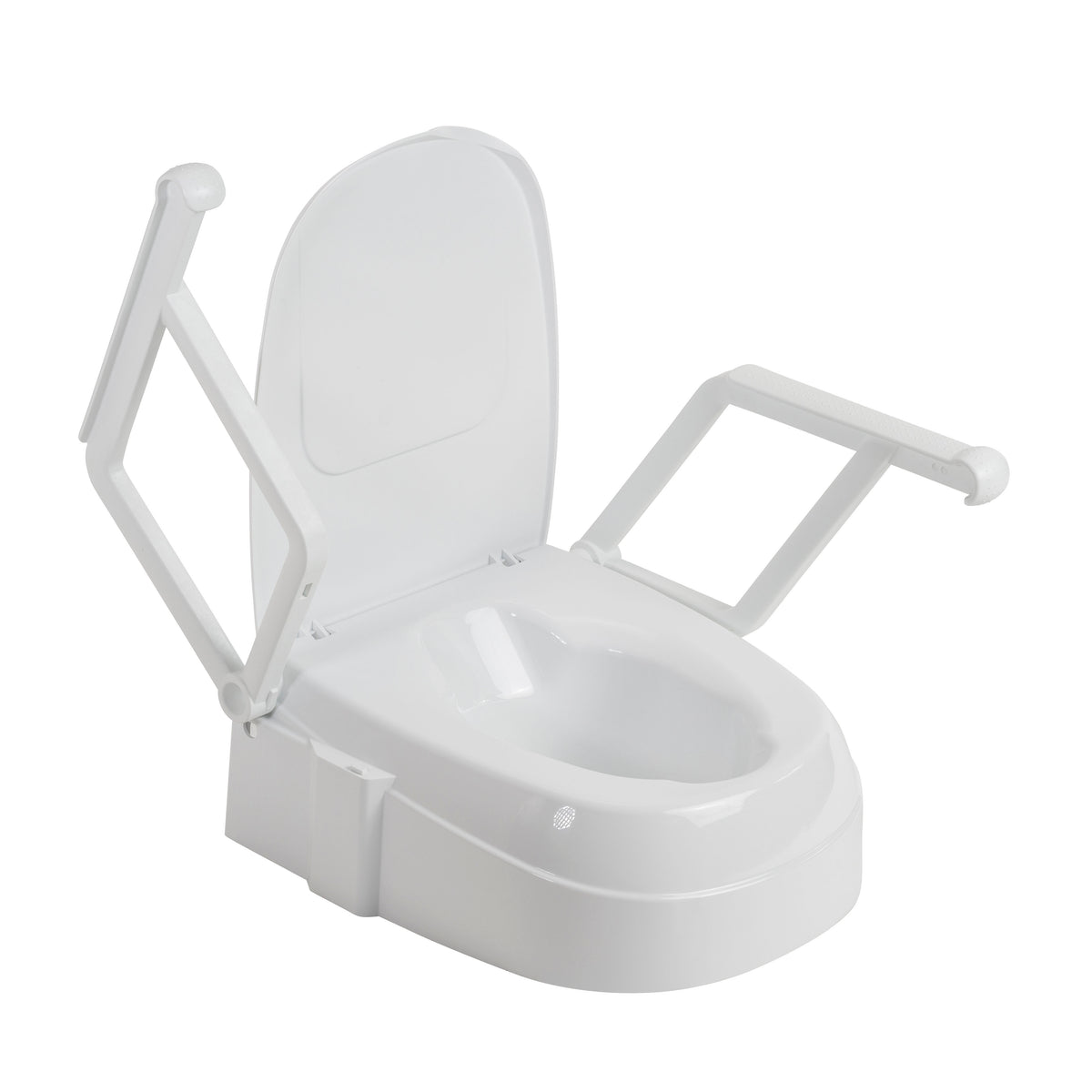 PreserveTech Universal Raised Toilet Seat — RTL12C002-WH