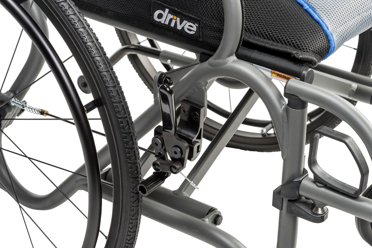 AeroFly™ Ultra-Lite Wheelchair, Matte Gray, 18" — AF18FDAGY-SF