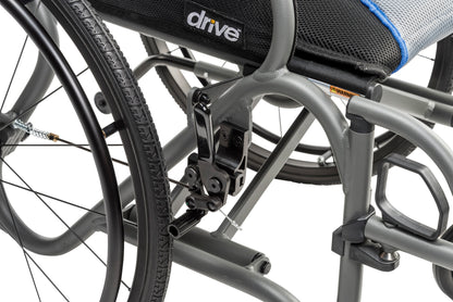 AeroFly™ Ultra-Lite Wheelchair, Matte Gray, 18" — AF18FDAGY-SF