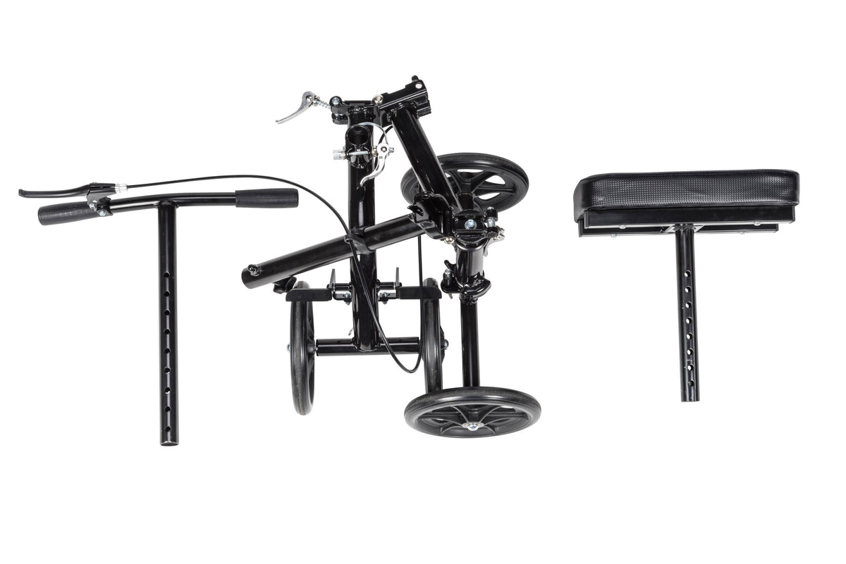 Steerable Folding Knee Walker Knee Scooter, Alternative to Crutches — RTL799