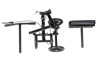 Steerable Folding Knee Walker Knee Scooter, Alternative to Crutches — RTL799