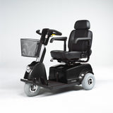 Fortress 1700 DT TA 3-Wheel Midsize Scooter In Black