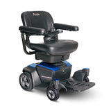 Pride Go Chair Travel Wheelchair In Sapphire Blue Colour