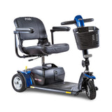 Pride Go-Go Sport 3-wheel mobility scooter in blue