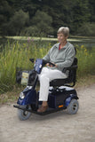 Fortress 1700 DT TA 3-Wheel Midsize Scooter In Blue