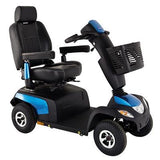 Invacare Pegasus Pro 4-wheel mobility scooter in blue