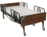 Full Electric Heavy Duty Bariatric Hospital Bed, with Mattress and 1 Set of T Rails
