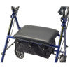 Rollator Rolling Walker with 6" Wheels, Blue