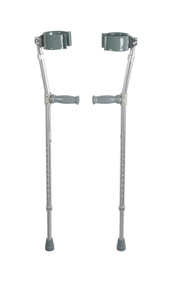 Lightweight Walking Forearm Crutches, Bariatric, 1 Pair