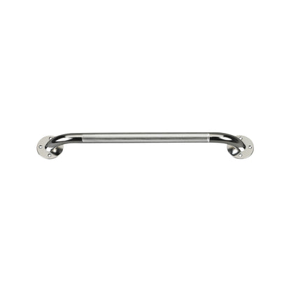 Chrome Knurled Grab Bar, 18"