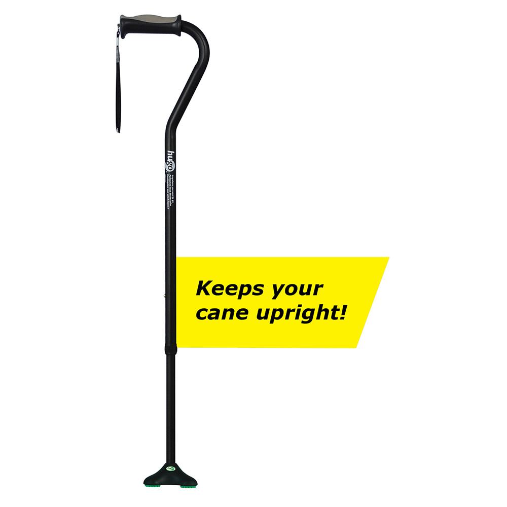 QuadPod Offset Cane, Ebony