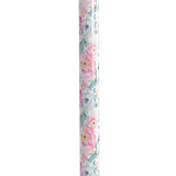 Adjustable Height Offset Handle Cane with Gel Hand Grip, Floral