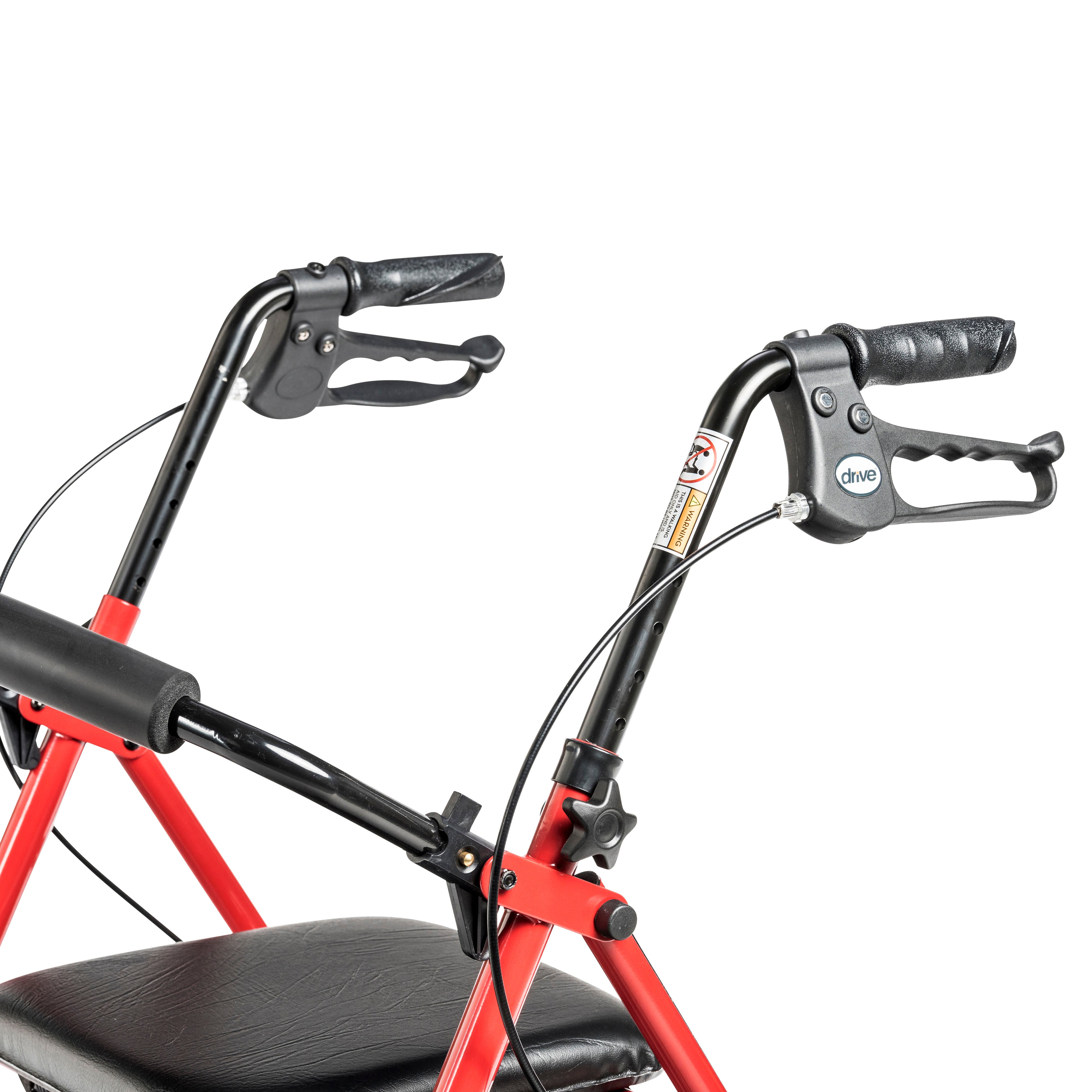 Four Wheel Rollator Rolling Walker – In Motion Services
