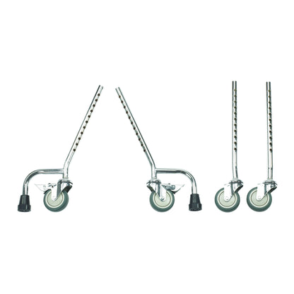 First Class School Chair Legs with Casters, Large, Pack of 4