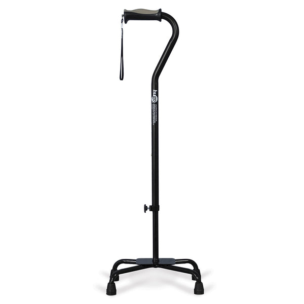 Walking Cane with Offset Handle - Adjustable Height - Vive Health