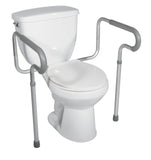 Toilet Safety Frame with Padded Armrests