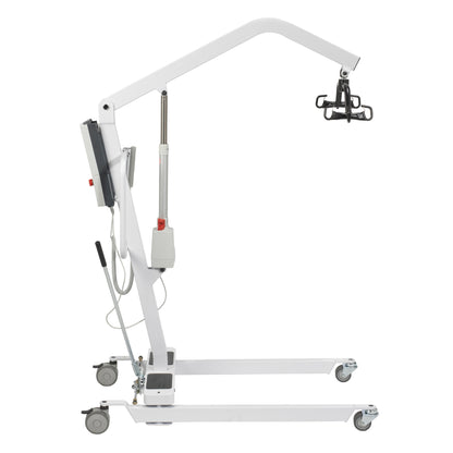 Battery Powered Electric Patient Lift with Rechargeable and Removable Battery, No Wall Mount